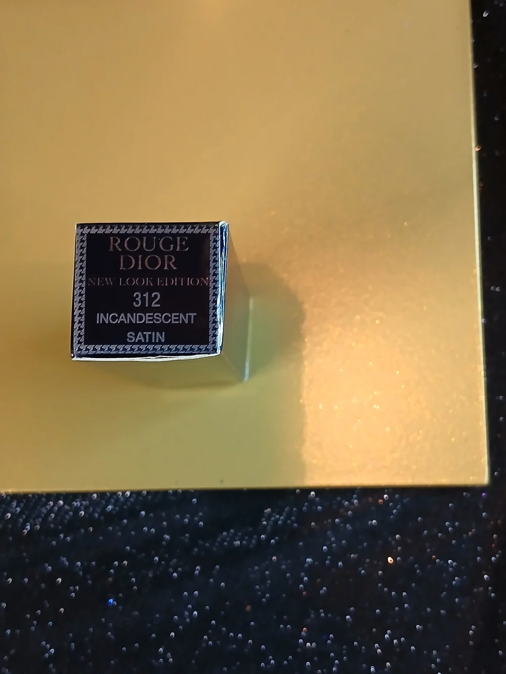 Dior Houndstooth Limited Edition Lipstick - #312 Incandescent Shade 3.5g/.12oz